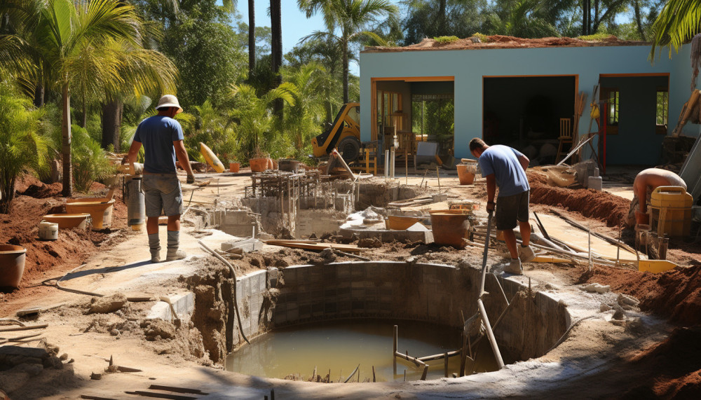 Swimming pool construction : how important is it to build it yourself ?